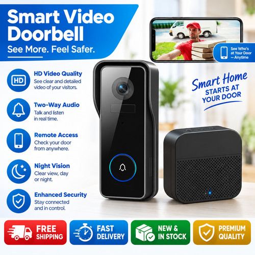 Smart wireless doorbell - smart,