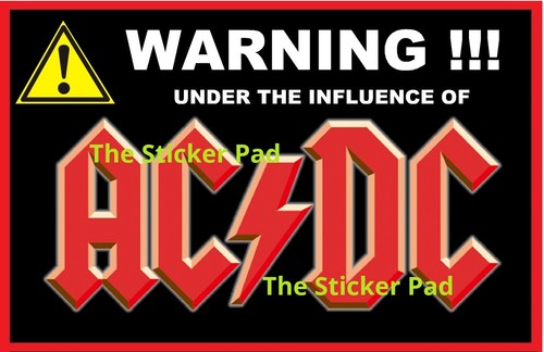 Vinyl sticker dc heavy - sticker, ac/dc
