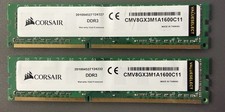 2 X Corsair CMV8GX3M1A1600C11
