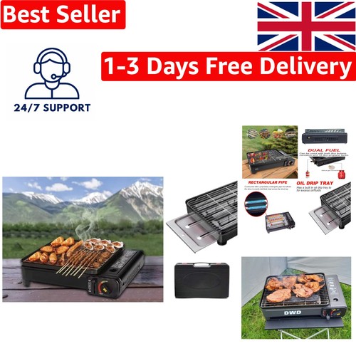 Dual fuel camping bbq - dual,
