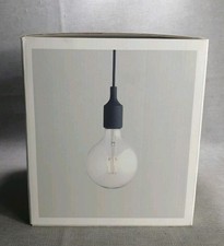 Muuto E27 Pendant Light With White Cover Complete With Lamp Scandinavian Design