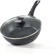 Houszy 28cm Deep Frying Pan