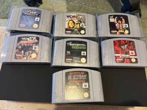 N64 wrestling games bundles - n64,