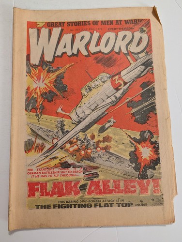 Warlord comic 201 - comic, july