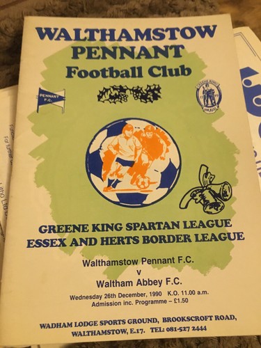 Walthamstow pennant waltham - pennant, v