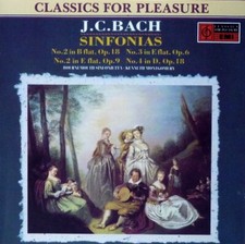 J.C.BACH: FOUR SINFONIAS- (ED