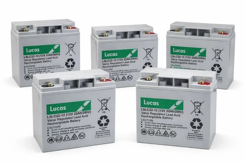 Lucas 12v 22ah batteries - x,