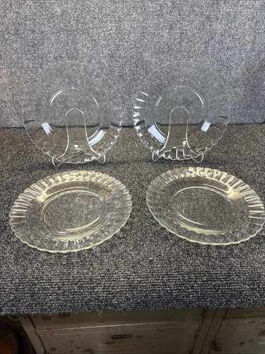 Vtg duralex paris clear - vtg~duralex~paris~clear, ruffle