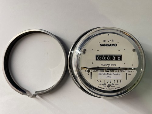 Sangamo electric watthour - sangamo,