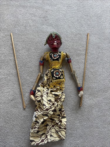 Vintage hindu ramayana stick - vintage,