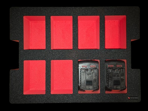 Foam tray for bosch - for, batteries