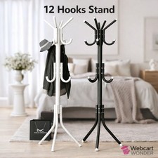 12 Hooks Coat Stand Coat Hat