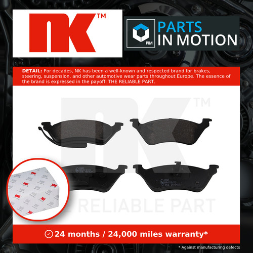 Brake pads set fits - fits, dodge