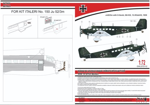 Owl owlds72112 junkers - owl, 1:72