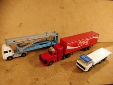 Vintage Matchbox Daf Super Kings K34 Pallet Truck 1971 and 2 corgi lorries 