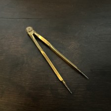 Harling London Antique Brass Dividers - 5inches Long - 42.7g - Lovely Condition