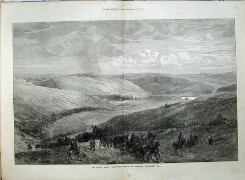 Old antique print - old,