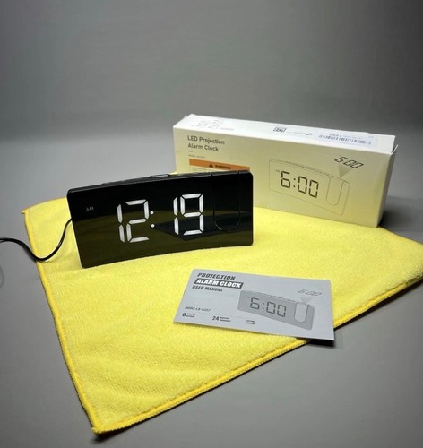 Digital alarm clock large - digital,