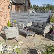 Rattan Garden Coffee Sofa Set