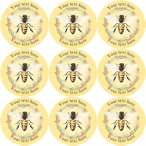 144 personalised honey bee - 144,