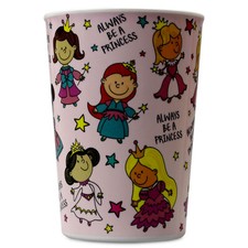 Kids Children Pink Melamine Princess Beaker Drinking Cup Mug Kitchen Tableware