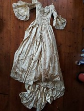 Designer Catherine Davighi wedding Dress Medieval/gothic/victorian uk10 ivory