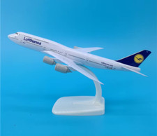 LUFTHANSA 20CM B747 BOEING WHEELS DIECAST METAL AIRCRAFT PLANE MODEL GIFT