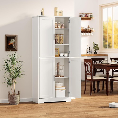 Tall wood kitchen - wood, pantry