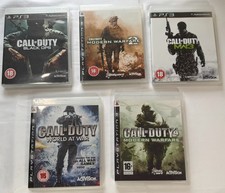 5 x Call Of Duty COD PS3 Games Bundle - Excellent condition