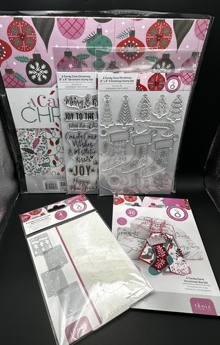 Candy cane christmas - a,