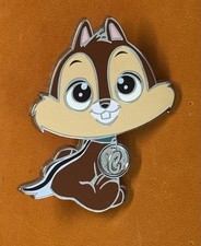 DLP - Chip - Big Head - Chipmunk Disney Pin