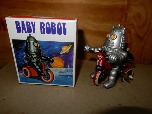 Baby robot tricycle wind - robot,