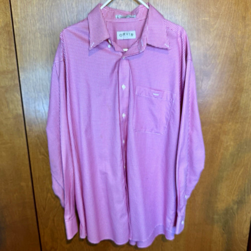 Orvis men pink white - orvis, xl