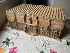 Vintage Wicker Basket Christmas Hamper