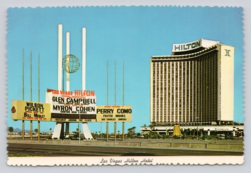 Postcard hilton hotel - hotel,, glen