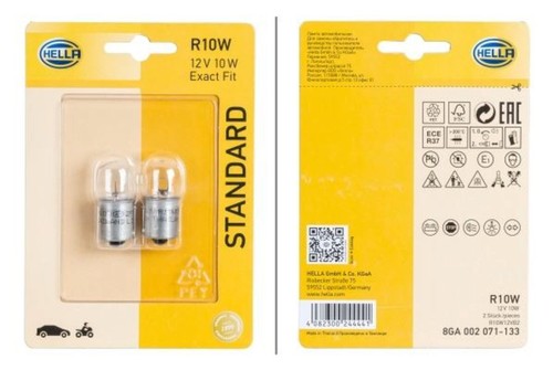 Hella bulb r10w ba15s - bulb,