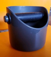 Grindenstein by Dreamfarm-Knockbox for espresso coffee in metallic grey