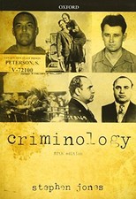 Criminology by Jones, Stephen