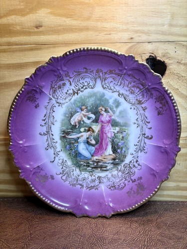 Purple royal bavarian china - royal,