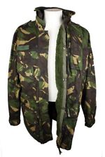 Camo Parka Field Jacket DPM Button in Teddy Fleece Lined Opti Zip (GoretexHood)