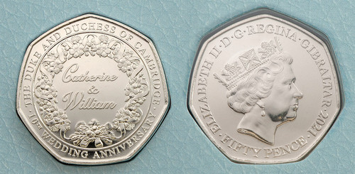 New catherine william 50p - catherine,