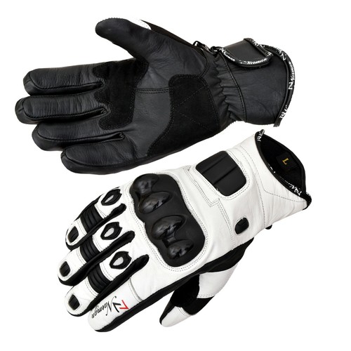White short leather - leather, knuckle