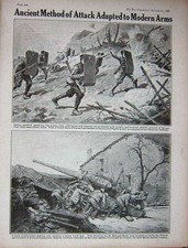 Original Old Vintage Print