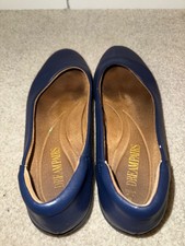 used cabin crew shoes worn