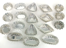 Vintage Mini Metal Fluted Tart