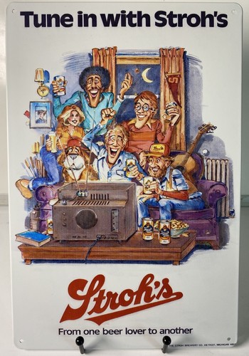 Stroh beer sign - sign,