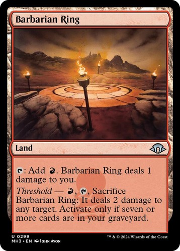 Barbarian ring 299 - #299, (nm)