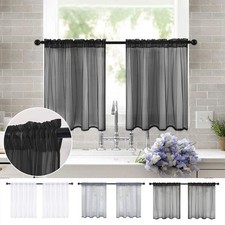 Short Voile Curtains Window