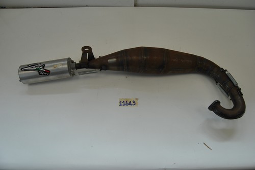 Complete exhaust muffler for