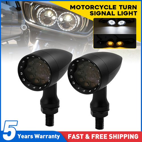 2pcs motorcycle bike bullet - 2pcs,